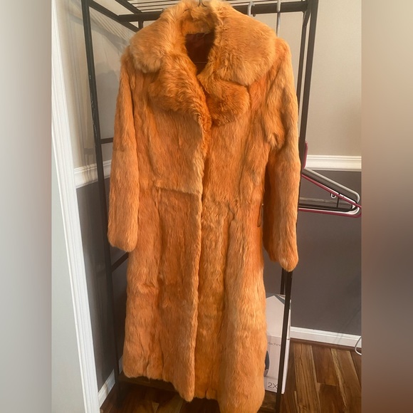 Vintage real red fox fur coat - Picture 2 of 2